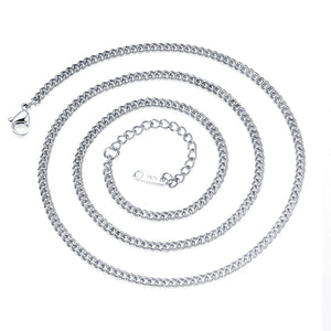 Bold Silver Chain Necklace