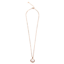 Load image into Gallery viewer, Minimal Rose Gold Necklace with Pendant