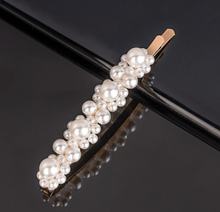 Load image into Gallery viewer, Chic Pearly Hair Pin Gold