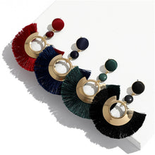 Load image into Gallery viewer, Bohemian Tassel Earrings - Multiple Colours