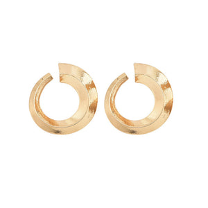 Bold and Gold Seventies Earrings