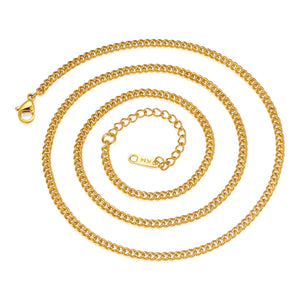 Bold and Gold Chain Necklace