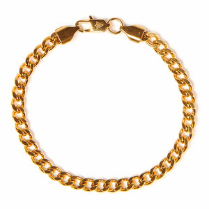 Bold and Gold Chain Bracelet