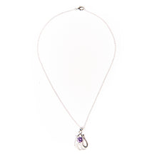 Load image into Gallery viewer, Chic Necklace with Amethyst Coloured Crystal
