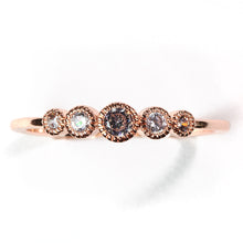 Load image into Gallery viewer, Chic Rose Gold Crystal Ring