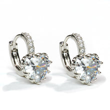 Load image into Gallery viewer, Chic Crystal Silver Earrings