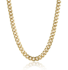 Bold and Gold Chain Necklace