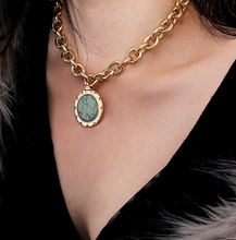 Load image into Gallery viewer, Bohemian Necklace with Stone Pendant
